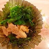 お弁当に！ほうれん草とツナの炒め物